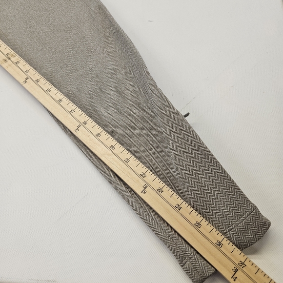 Athleta Delaney Herringbone Tight Womens Medium Elevated Zip Ankles Ret 119$ - Picture 9 of 11